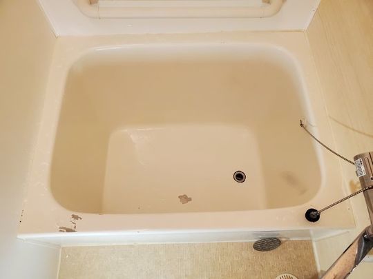 【新品未使用】カラーステンレス浴槽 一般住宅カラーステンレス浴槽再生塗装 愛媛県松山市北条辻